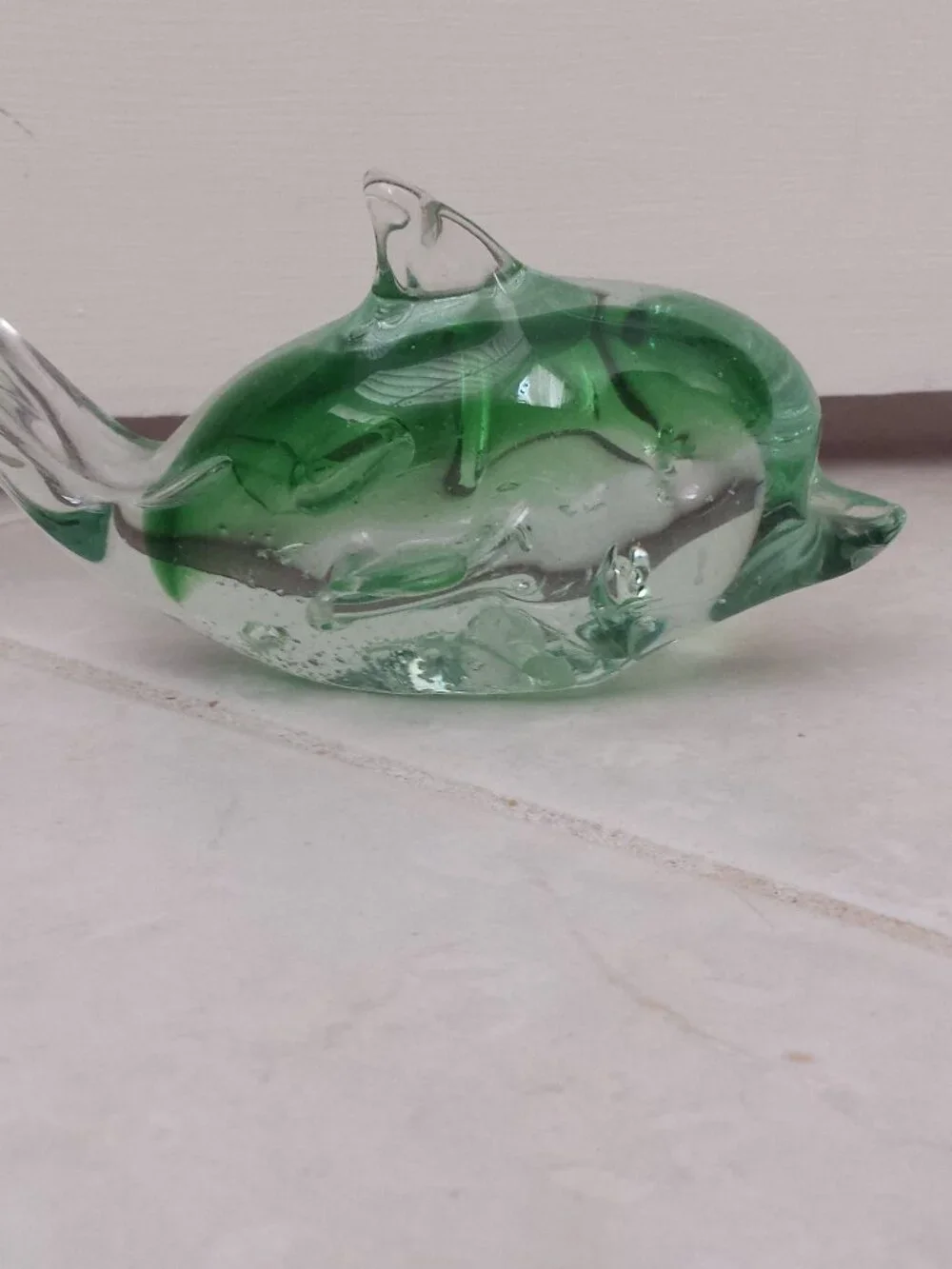 Colored Glass Dolphin